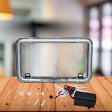 Neon License Plate Frame